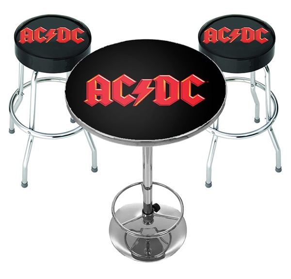 AC/DC Logo (Bar Stool)