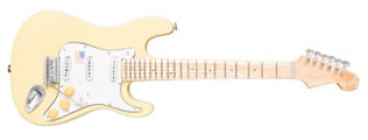  - YNGWIE MALMSTEEN Strat Vintage White style 