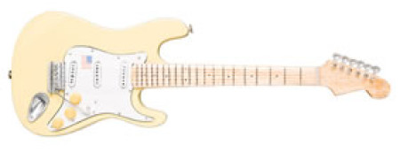  - YNGWIE MALMSTEEN Strat Vintage White style 