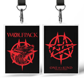  - Laminate Pass + Lanyard Wolfpack