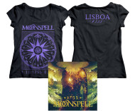 1755 Compass Lisboa Logo Girlie Tshirt (Purple) + CD