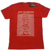 Unknown Pleasures White On Red