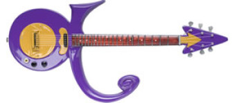  - Prince  Purple "Symbole" guitar style.