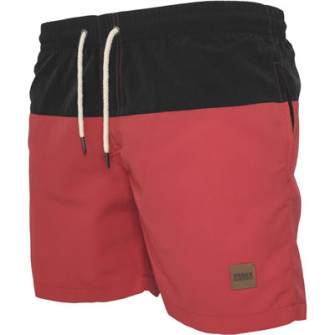  - Swim Shorts (Black/Red)