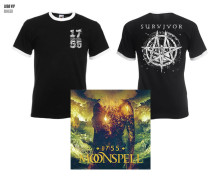 1755 Survivor Ringer Tshirt + CD