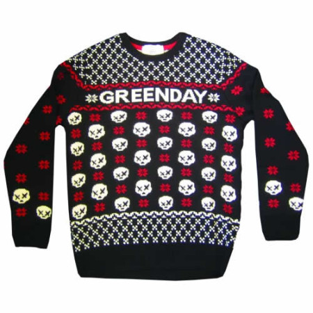  - Green Day Jumper: Skull Jumper