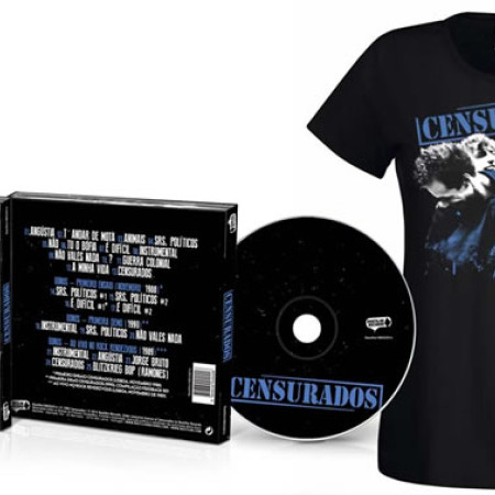 Censurados (CD + Tshirt Preta)