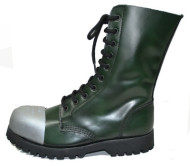 Toe Cap Boot Green