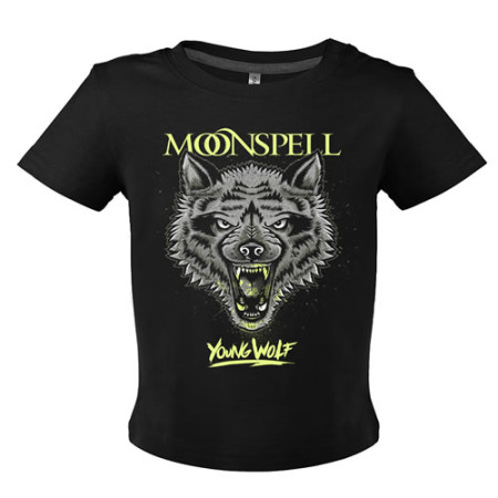  - Young Wolf (Black, Baby Tshirt)