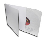 Double LP cover white deluxe