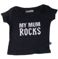 Mum Rocks Baby T Shirt