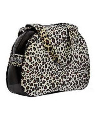 Natural Leopard Fur Handbag