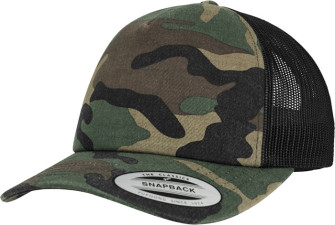  - Camo Trucker Cap Woodland