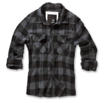  - Check Shirt black grey checkered