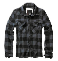 Workshirt black-grey check