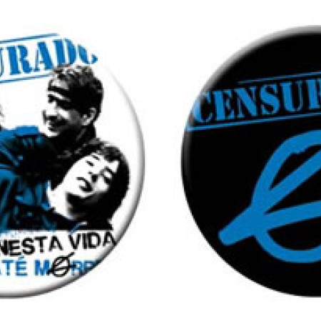 Nesta Vida Até Morrer (Pack 4 Pins)