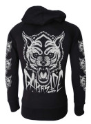 Wolf Cotton Zip Hood