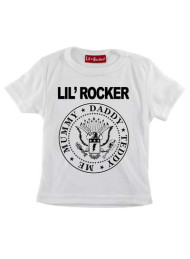 White Lil Rocker Kids T-Shirt