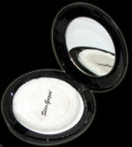 White Compact Mirror