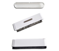 White Edition Record Brush 2 in 1