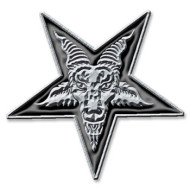 Pentagram Metal Pin