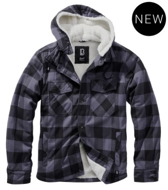  - Lumberjacket hooded (Grey)