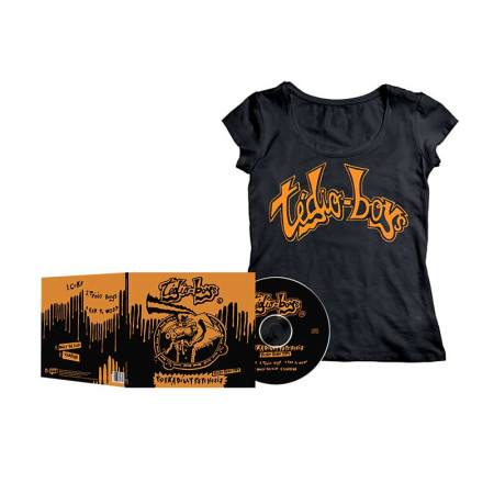  - Porkabilly Psychosis First Demo CD + Tshirt (Girlie)