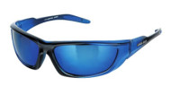 Level One - Clear Mettalic Blue Sunglasses