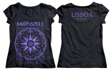 1755 Compass Lisboa Logo Girlie Tshirt (Purple)