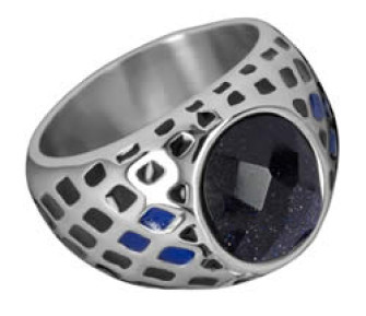  - Black Stone Ring