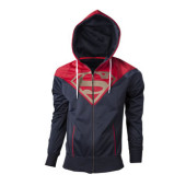 Superman - Hoodie with logo in front