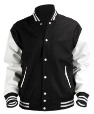 Black&White Baseball Jacket