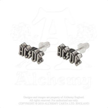 AC/DC Stud Earrings