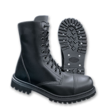  - Phantom Boots 10 eyelet black