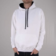 Sweat Bicolour White-Black