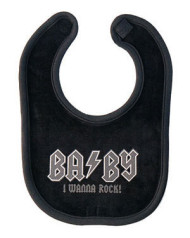 Wanna Rock Baby Bib