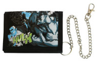 Hulk - Black, Nylon Woven Snap Wallet