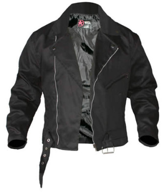  - Denim Jacket Streetstyle full black