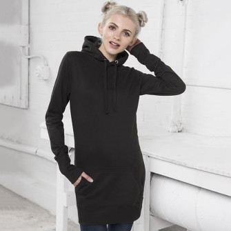  - Girlie longline hoodie