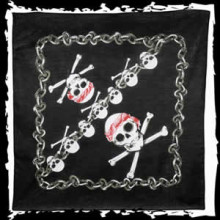 Bandana Skulls & Chains