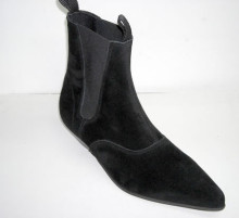 Beat boot black suede