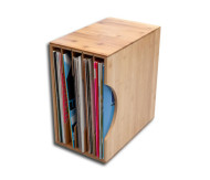 LP Record box bamboo
