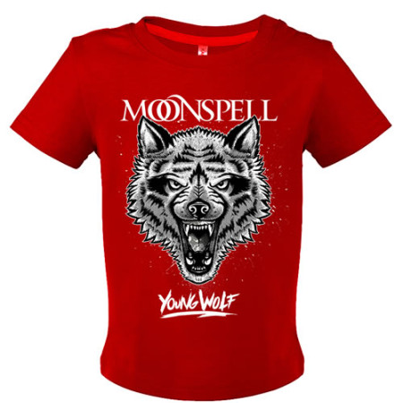 Young Wolf (Red, Baby Tshirt)